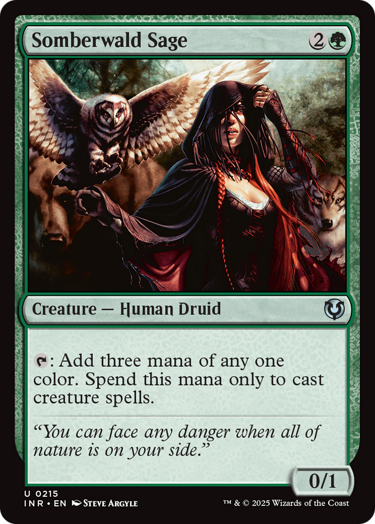 Somberwald Sage (215) [Innistrad Remastered] foil - Deck Out Gaming