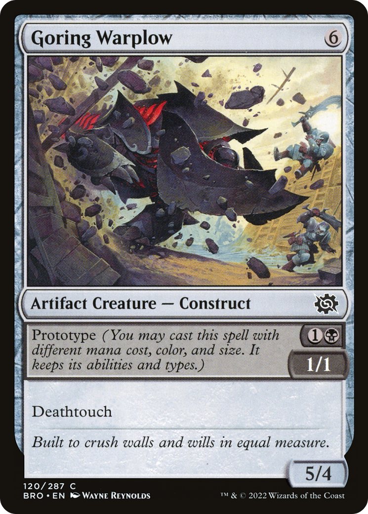 Goring Warplow (120) [The Brothers' War] - Deck Out Gaming