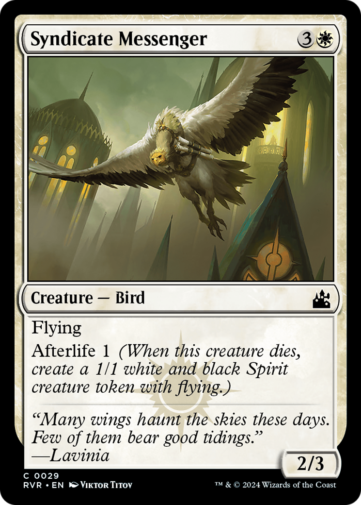 Syndicate Messenger (29) [Ravnica Remastered] - Deck Out Gaming