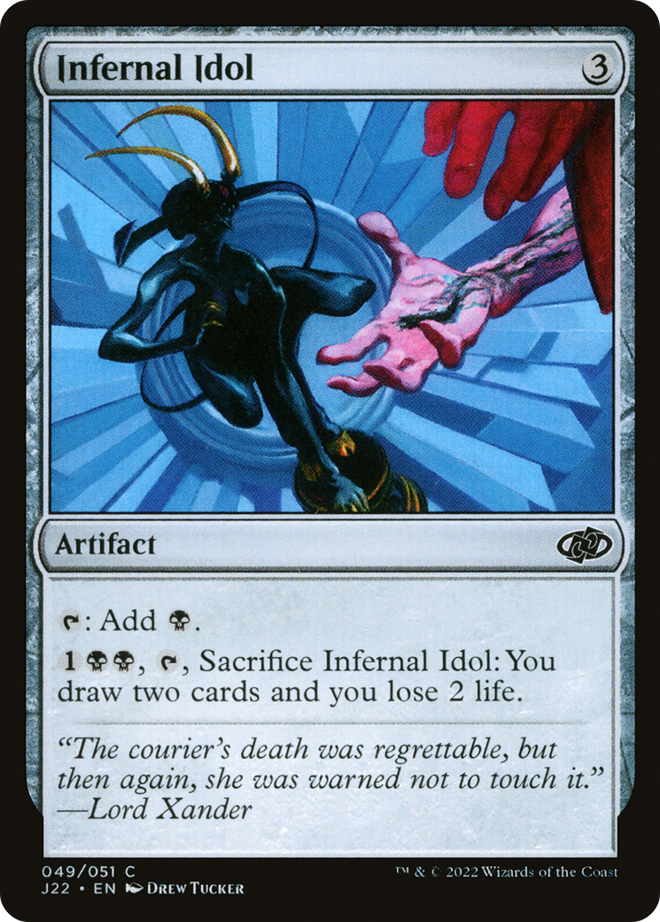 Infernal Idol (49) [Jumpstart 2022] - Deck Out Gaming