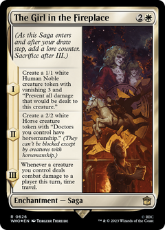 The Girl in the Fireplace (Surge Foil) (626) [Doctor Who] foil - Deck Out Gaming