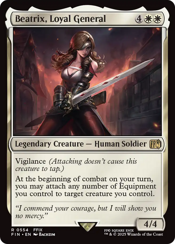 Beatrix, Loyal General (554) [FINAL FANTASY] - Deck Out Gaming