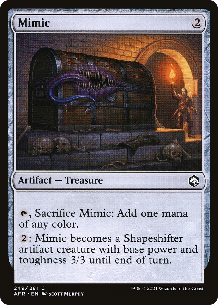 Mimic (249) [Adventures in the Forgotten Realms] foil - Deck Out Gaming