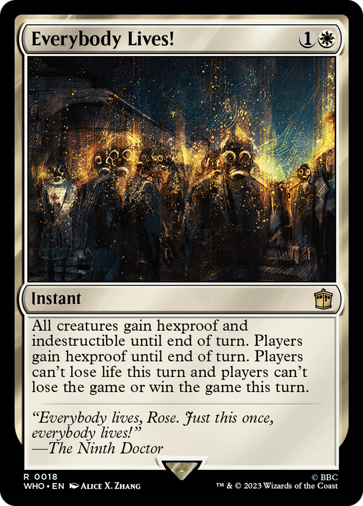 Everybody Lives! (18) [Doctor Who] - Deck Out Gaming