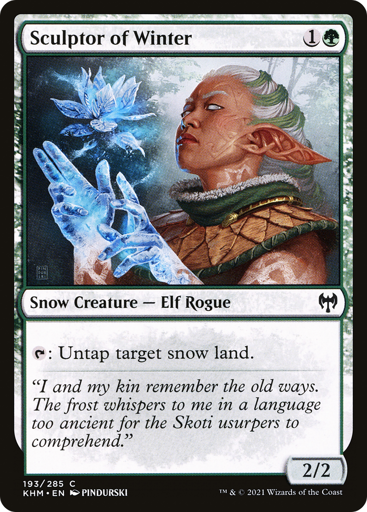 Sculptor of Winter (193) [Kaldheim] - Deck Out Gaming