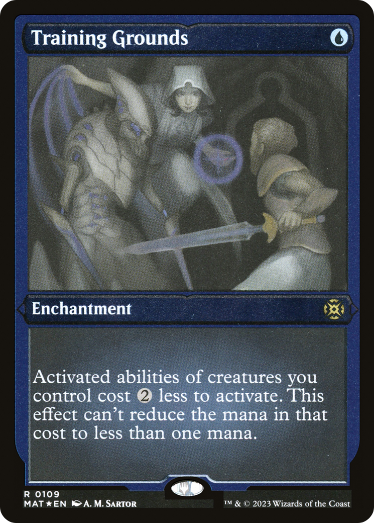 Training Grounds (109) [March of the Machine: The Aftermath] etched - Deck Out Gaming