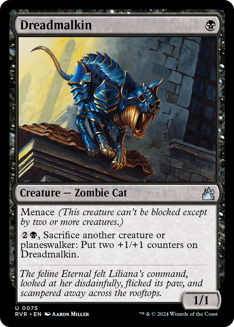 Dreadmalkin (75) [Ravnica Remastered] - Deck Out Gaming
