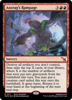 Anzrag's Rampage (111) [Murders at Karlov Manor] - Deck Out Gaming