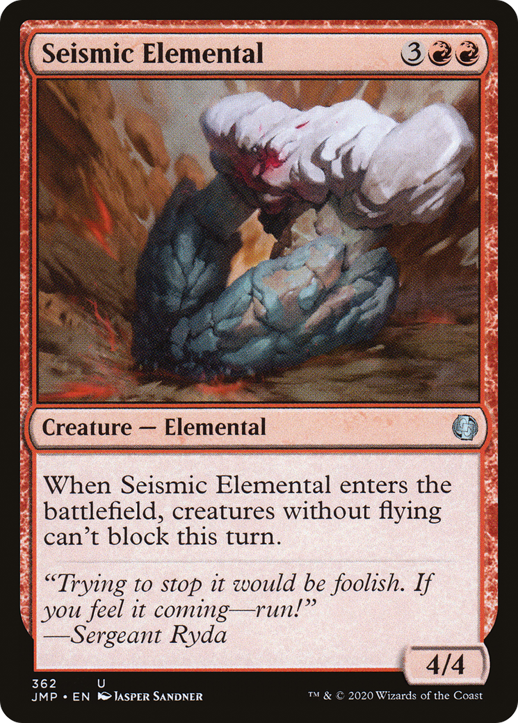 Seismic Elemental (362) [Jumpstart] - Deck Out Gaming