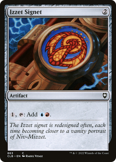 Izzet Signet (863) [Commander Legends: Battle for Baldur's Gate] - Deck Out Gaming