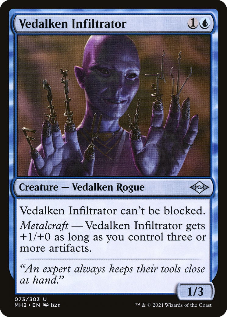 Vedalken Infiltrator (73) [Modern Horizons 2] foil - Deck Out Gaming
