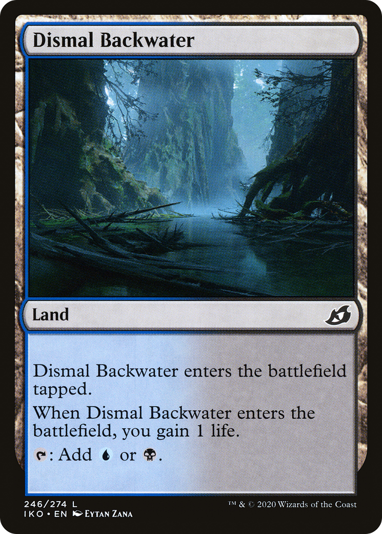 Dismal Backwater (246) [Ikoria: Lair of Behemoths] foil - Deck Out Gaming