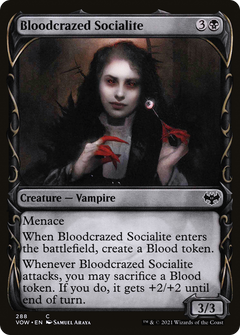Bloodcrazed Socialite (288) [Innistrad: Crimson Vow] - Deck Out Gaming