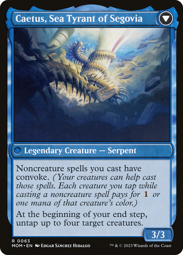Invasion of Segovia (63) [March of the Machine] foil - Deck Out Gaming