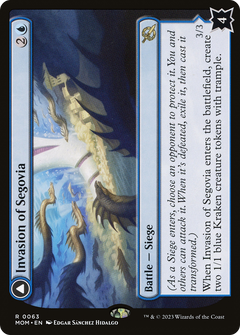 Invasion of Segovia (63) [March of the Machine] foil - Deck Out Gaming