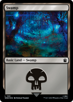 Swamp (1161) (Surge Foil) (1161) [Doctor Who] foil - Deck Out Gaming