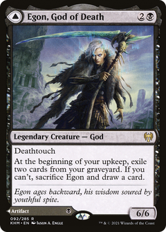 Egon, God of Death // Throne of Death (92) [Kaldheim] - Deck Out Gaming