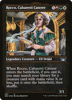 Rocco, Cabaretti Caterer (Gilded Foil) (397) [Streets of New Capenna] foil - Deck Out Gaming
