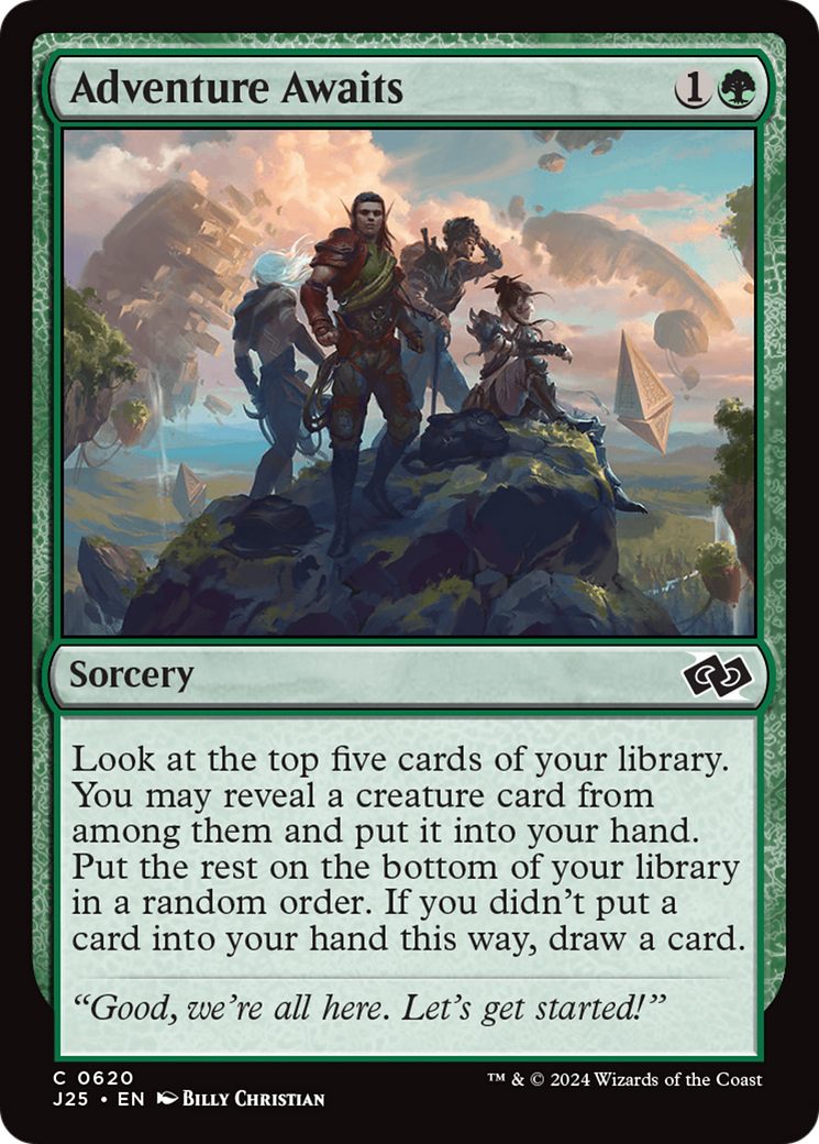 Adventure Awaits (620) [Foundations Jumpstart] - Deck Out Gaming