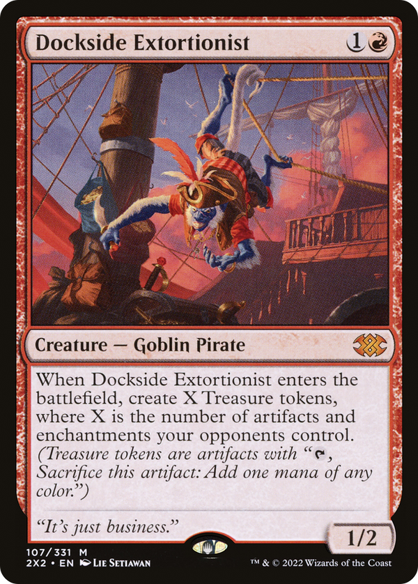 Dockside Extortionist (107) [Double Masters 2022] - Deck Out Gaming