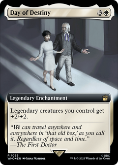 Day of Destiny (Extended Art) (Surge Foil) (1055) [Doctor Who] foil - Deck Out Gaming