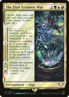 The First Tyrannic War (Surge Foil) (121) [Warhammer 40,000 Commander] foil - Deck Out Gaming