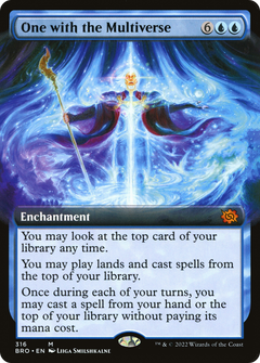 One with the Multiverse (Extended Art) (316) [The Brothers' War] - Deck Out Gaming