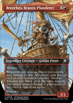 Breeches, Brazen Plunderer (Borderless) (6) [Special Guests] foil - Deck Out Gaming