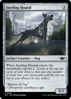 Sterling Hound (249) [Outlaws of Thunder Junction] foil - Deck Out Gaming
