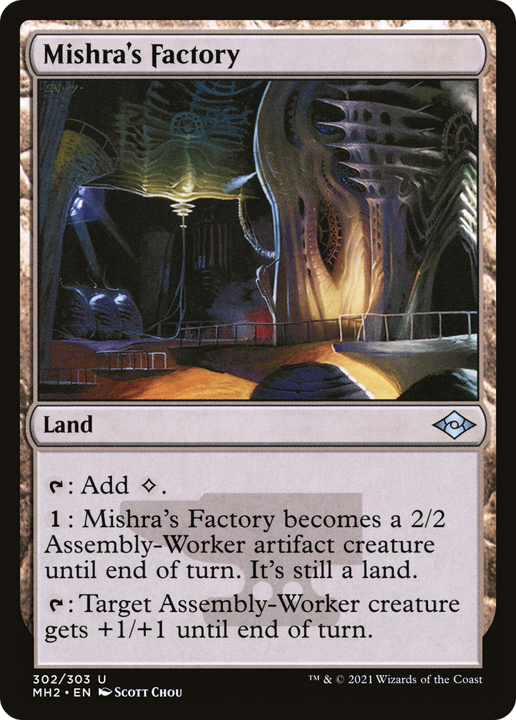 Mishra's Factory (302) [Modern Horizons 2] foil - Deck Out Gaming