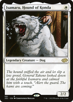 Isamaru, Hound of Konda (201) [Jumpstart 2022] - Deck Out Gaming