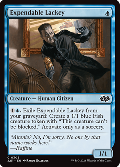 Expendable Lackey (308) [Foundations Jumpstart] - Deck Out Gaming