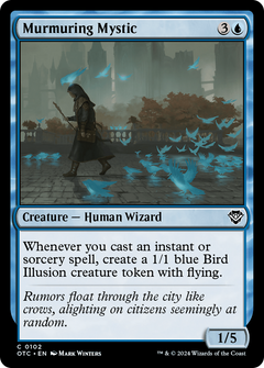 Murmuring Mystic (102) [Outlaws of Thunder Junction Commander] - Deck Out Gaming