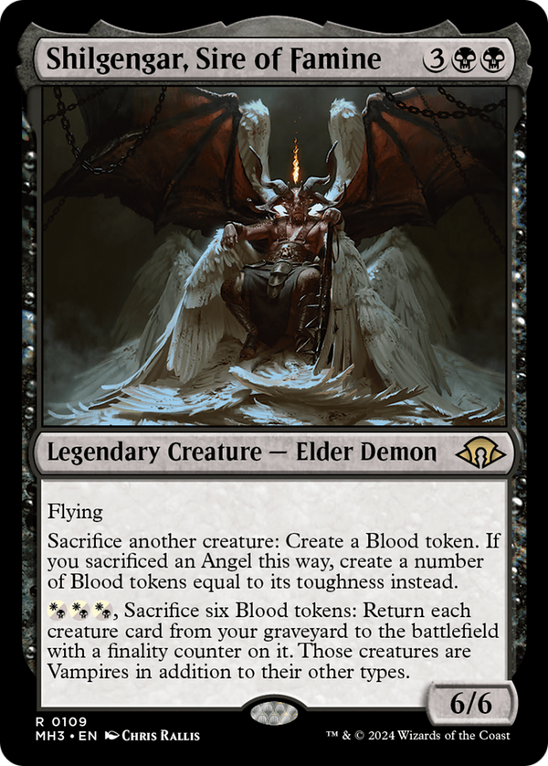 Shilgengar, Sire of Famine (109) [Modern Horizons 3] foil - Deck Out Gaming