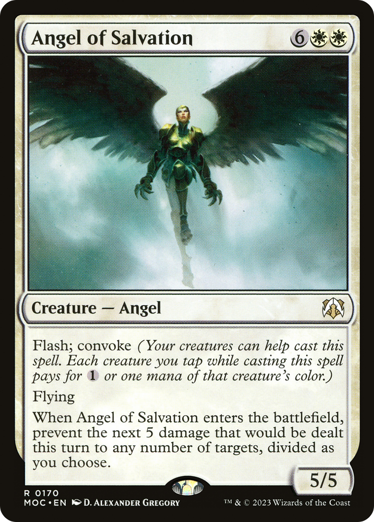 Angel of Salvation (170) [March of the Machine Commander] - Deck Out Gaming