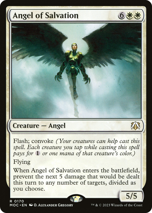Angel of Salvation (170) [March of the Machine Commander] - Deck Out Gaming