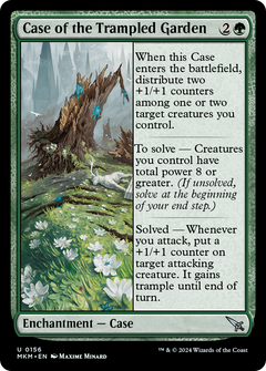 Case of the Trampled Garden (156) [Murders at Karlov Manor] - Deck Out Gaming