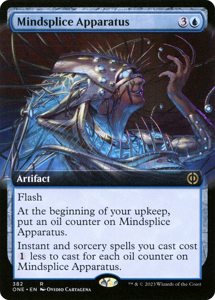 Mindsplice Apparatus (Extended Art) (382) [Phyrexia: All Will Be One] - Deck Out Gaming