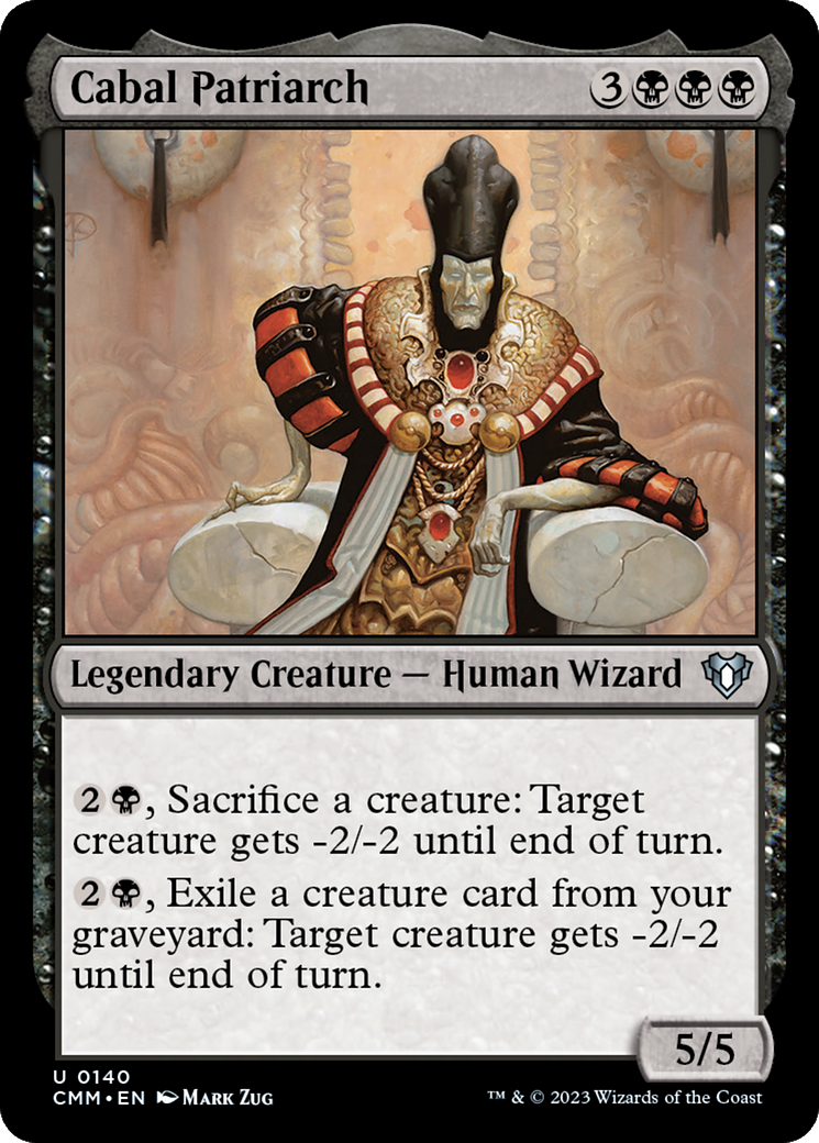 Cabal Patriarch (140) [Commander Masters] foil - Deck Out Gaming
