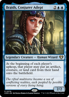 Braids, Conjurer Adept (76) [Commander Masters] foil - Deck Out Gaming