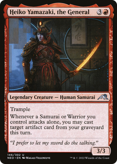 Heiko Yamazaki, the General (146) [Kamigawa: Neon Dynasty] - Deck Out Gaming