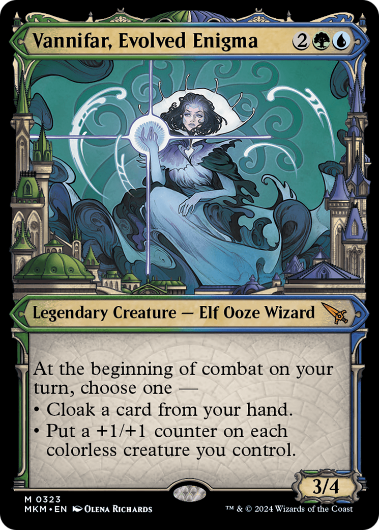 Vannifar, Evolved Enigma (Showcase) (0323) (323) [Murders at Karlov Manor] - Deck Out Gaming