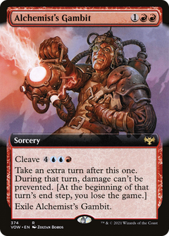 Alchemist's Gambit (Extended Art) (374) [Innistrad: Crimson Vow] foil - Deck Out Gaming