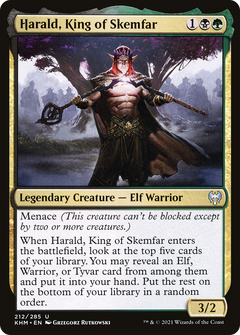 Harald, King of Skemfar (212) [Kaldheim] foil - Deck Out Gaming