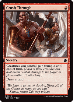 Crash Through (620) [Foundations] - Deck Out Gaming