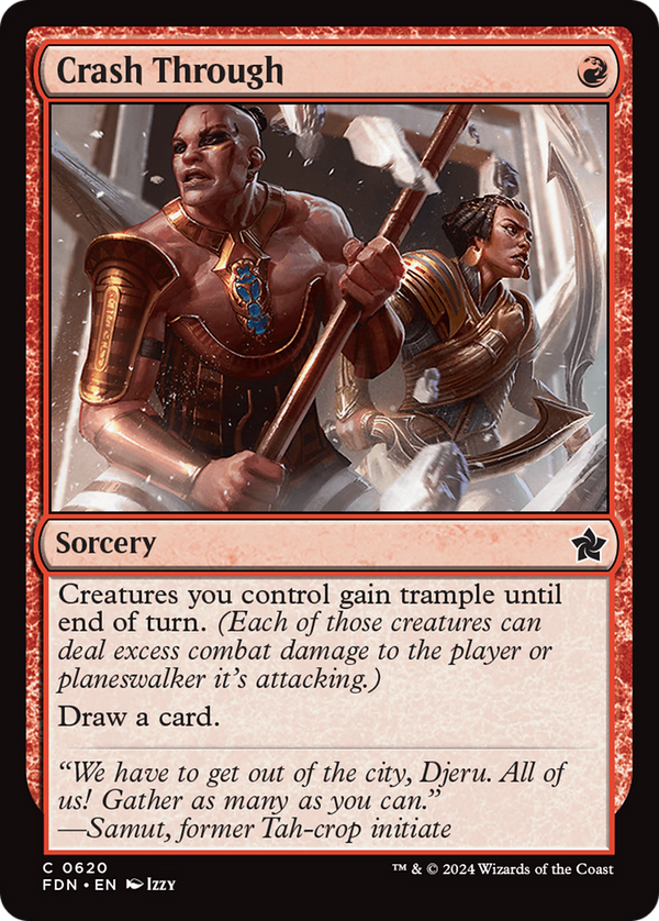Crash Through (620) [Foundations] - Deck Out Gaming