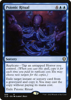 Psionic Ritual (668) [Commander Legends: Battle for Baldur's Gate] - Deck Out Gaming