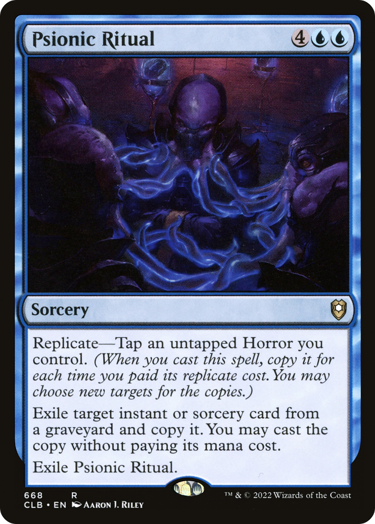 Psionic Ritual (668) [Commander Legends: Battle for Baldur's Gate] - Deck Out Gaming