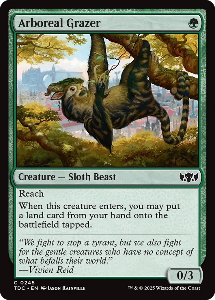 Arboreal Grazer (245) [Commander: Tarkir: Dragonstorm] - Deck Out Gaming