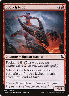 Scorch Rider (158) [Zendikar Rising] foil - Deck Out Gaming
